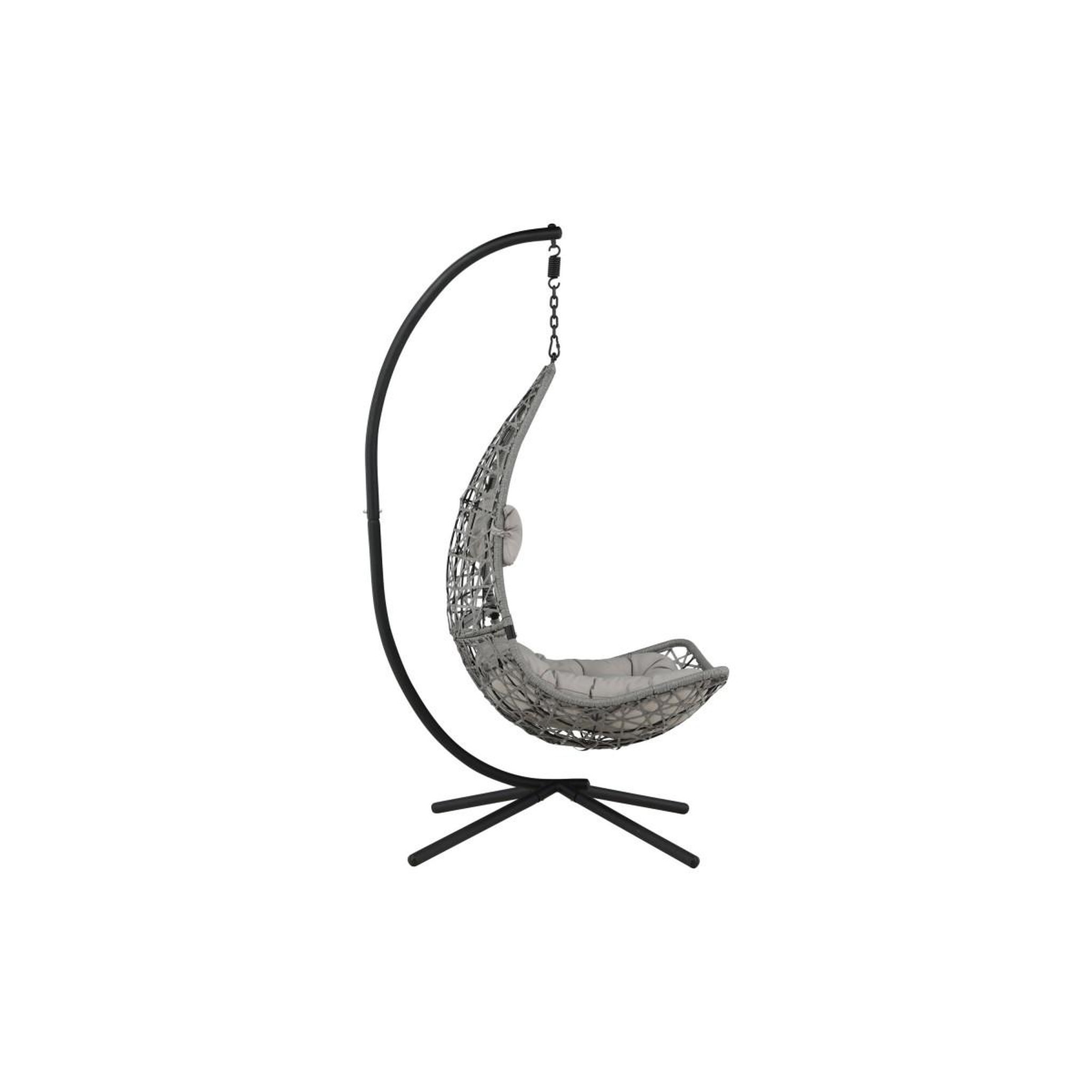 Voir la diapositive 2 : Paris Prix Chaise suspendue  edinburgh  205cm gris