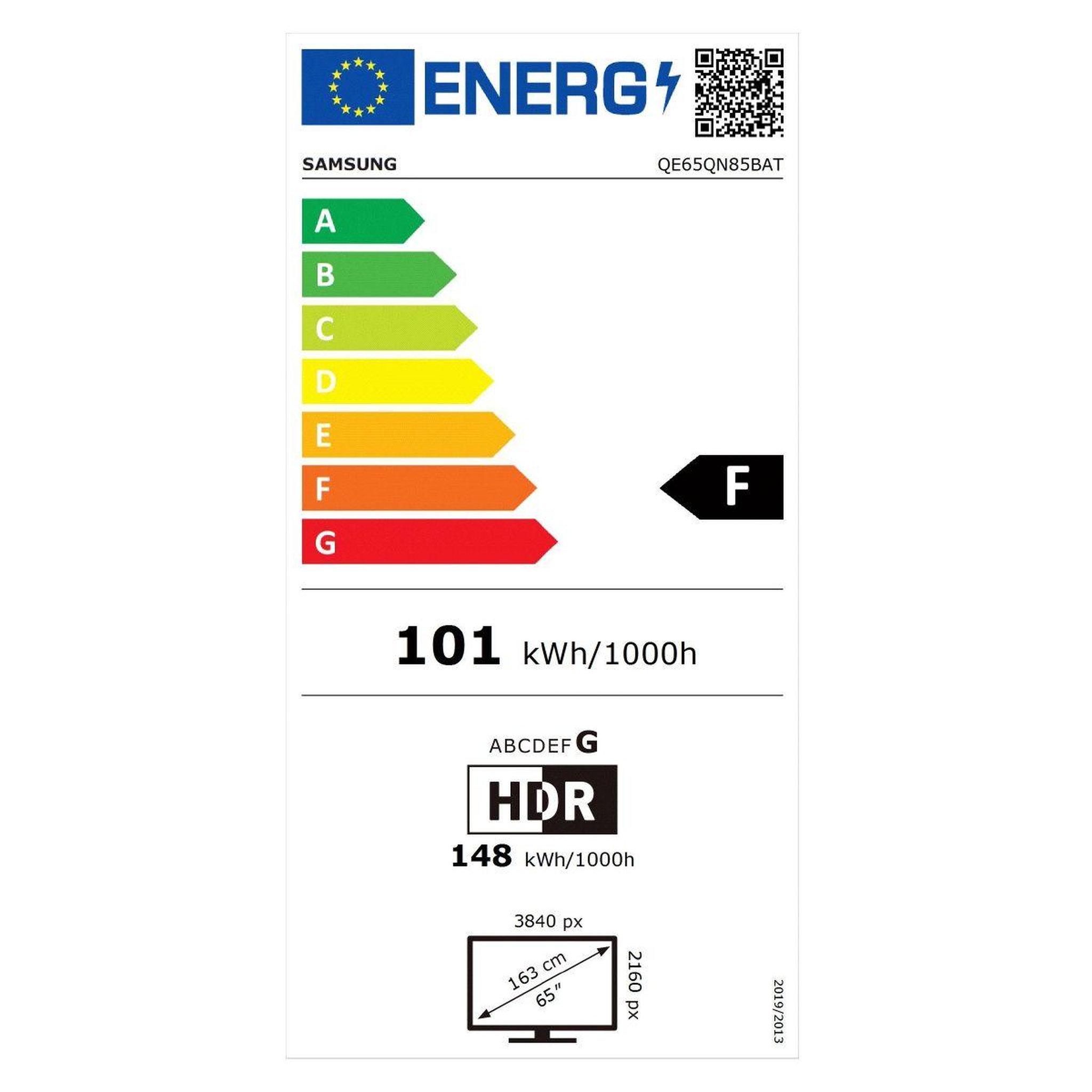 Voir la diapositive 3 : Samsung TV QLED Neo Qled QE65QN85B 2022