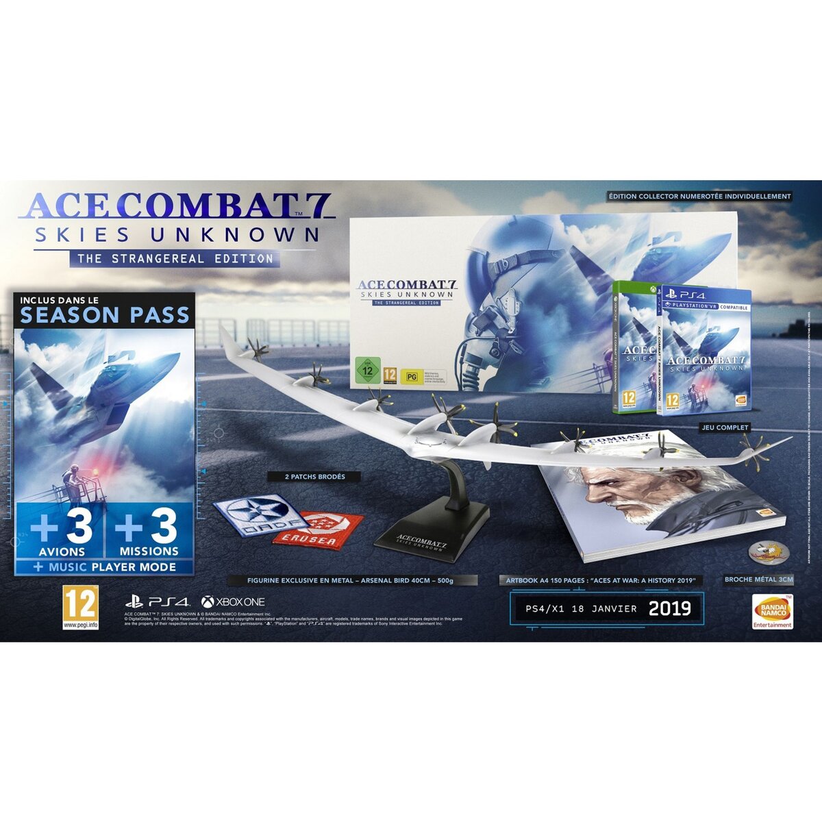 Ace Combat 7 : Skies Unknown  The Strangereal Edition Collector PS4