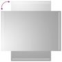 Voir la diapositive 4 : VIDAXL Miroir de salle de bain a LED 60x90 cm
