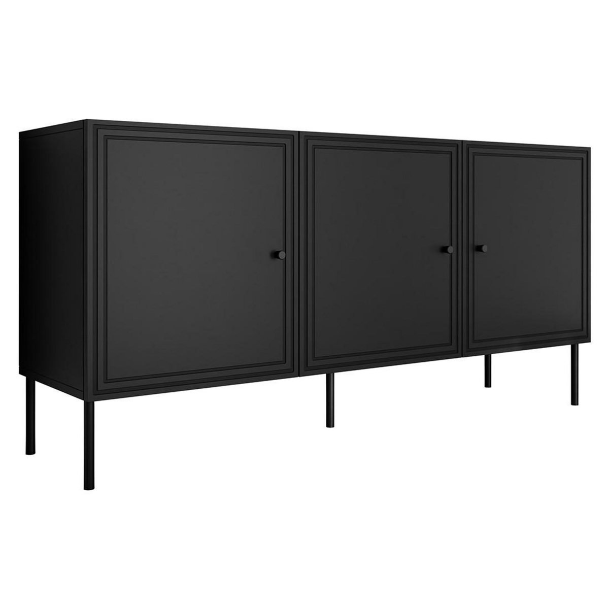 BEST MOBILIER Lavaggi - buffet bas - 3 portes - 150 cm