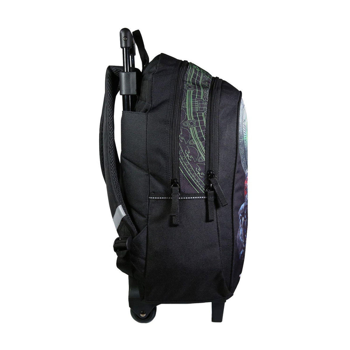 Bagtrotter BAGTROTTER Sac à dos à roulettes 45 cm Transformers Noir