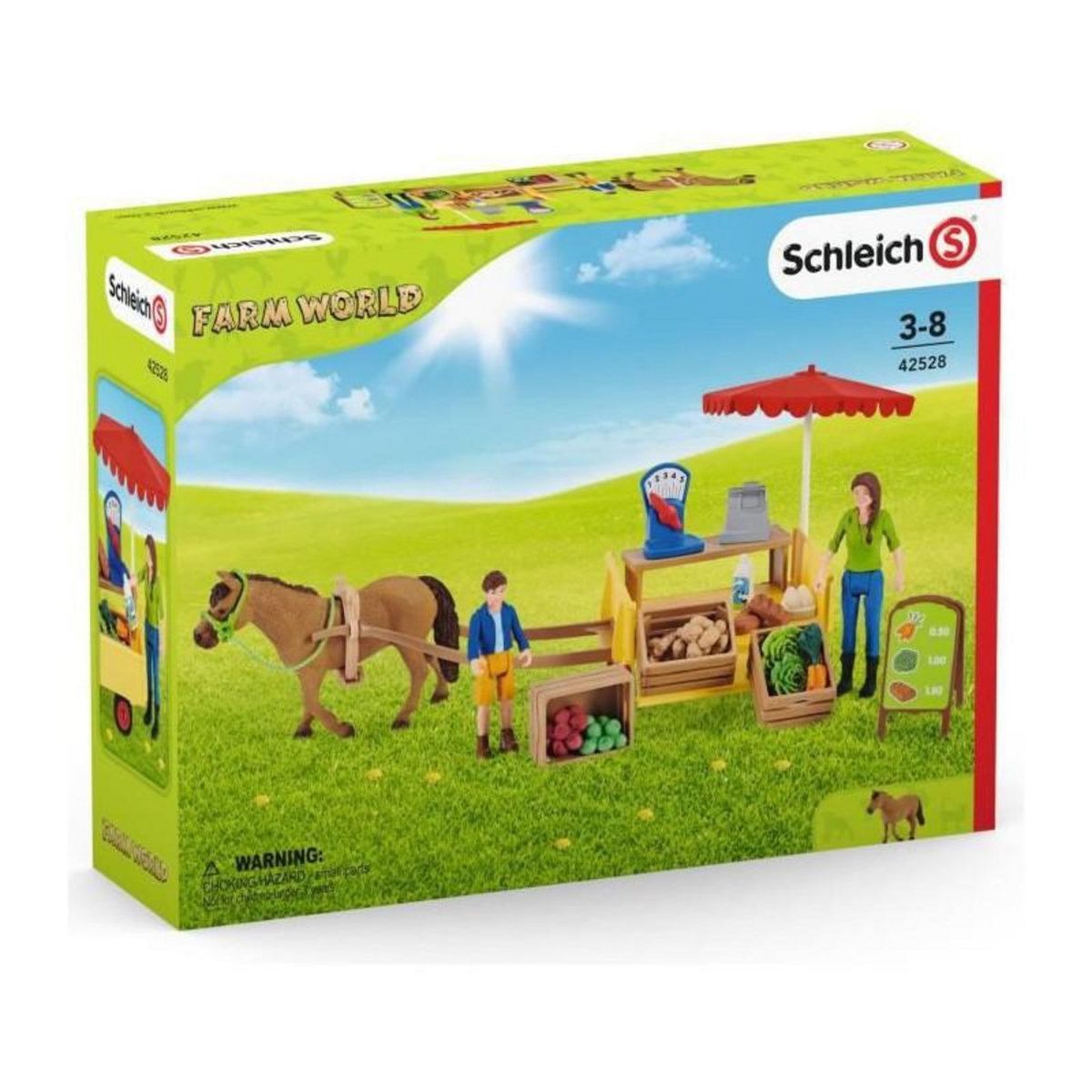 Schleich SCHLEICH - Etal mobile de la ferme