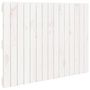 Voir la diapositive 2 : VIDAXL Tete de lit murale Blanc 95,5x3x60 cm Bois massif de pin