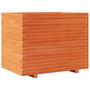 Voir la diapositive 2 : VIDAXL Jardiniere cire marron 90x60x72 cm bois de pin massif