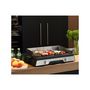 Voir la diapositive 3 : Kitchen chef Plancha électrique 2200w plaque inox 52 x 31.5cm - PLANCHADUO2200