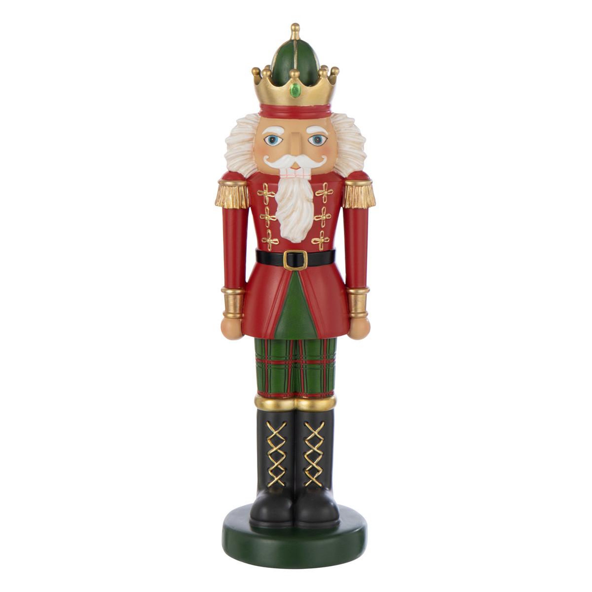 J-LINE Casse-noisette déco  christmas  38cm multicolore