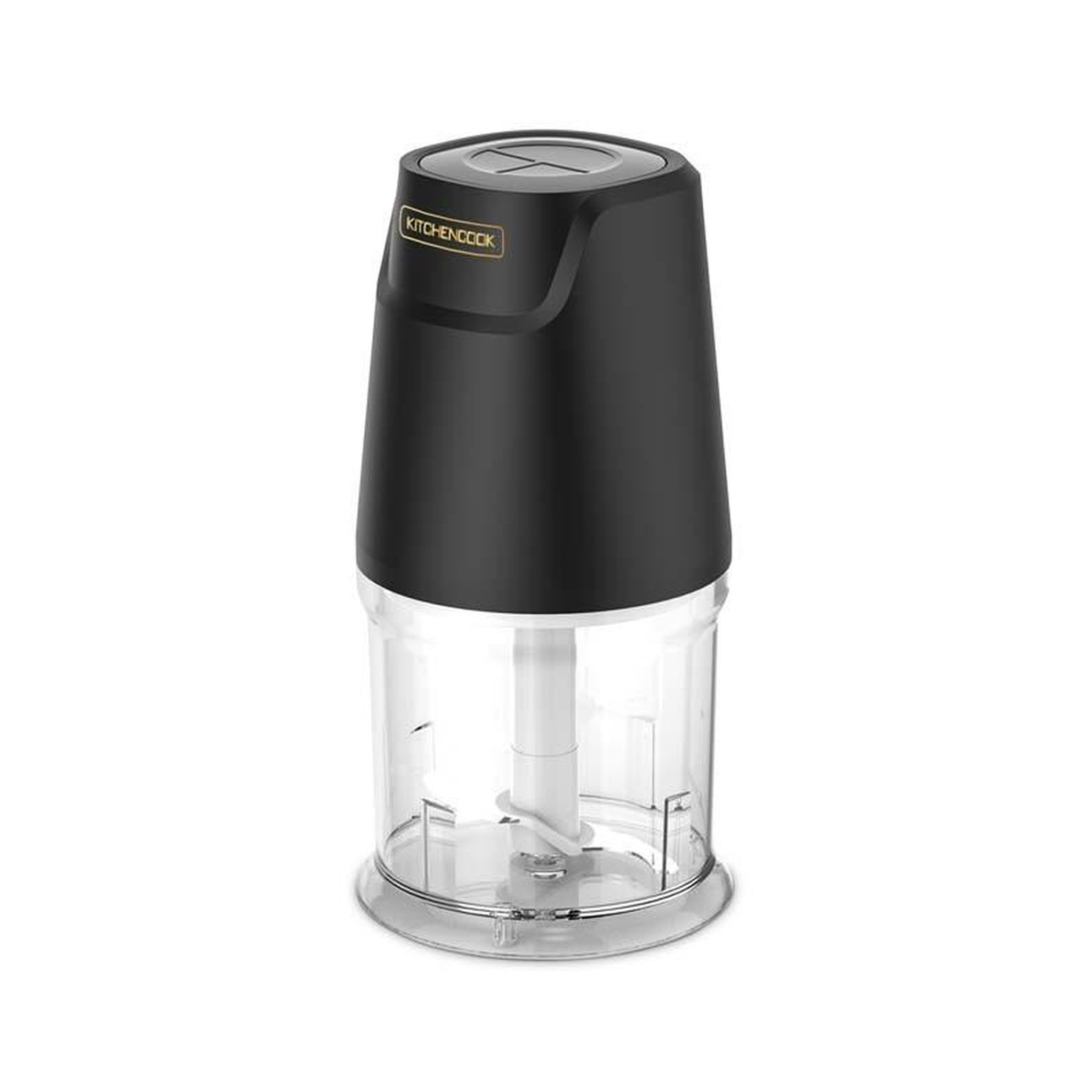 Voir la diapositive 4 : KITCHENCOOK Kitchencook - matt pod - noir - mini hachoir - 300 w - 2 lames inox