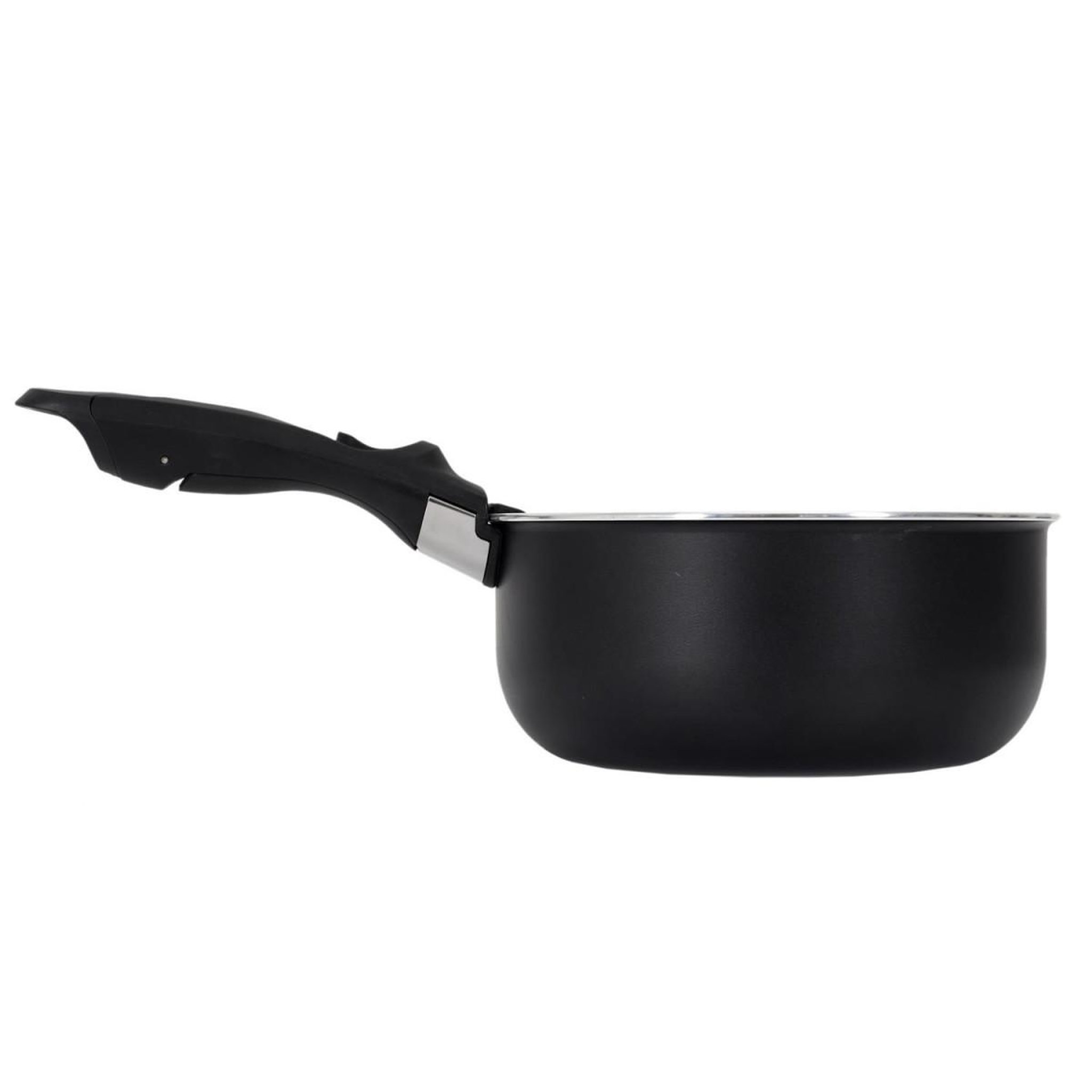 Voir la diapositive 4 : COOK CONCEPT Lot de 3 casseroles  poignée amovible  20cm noir