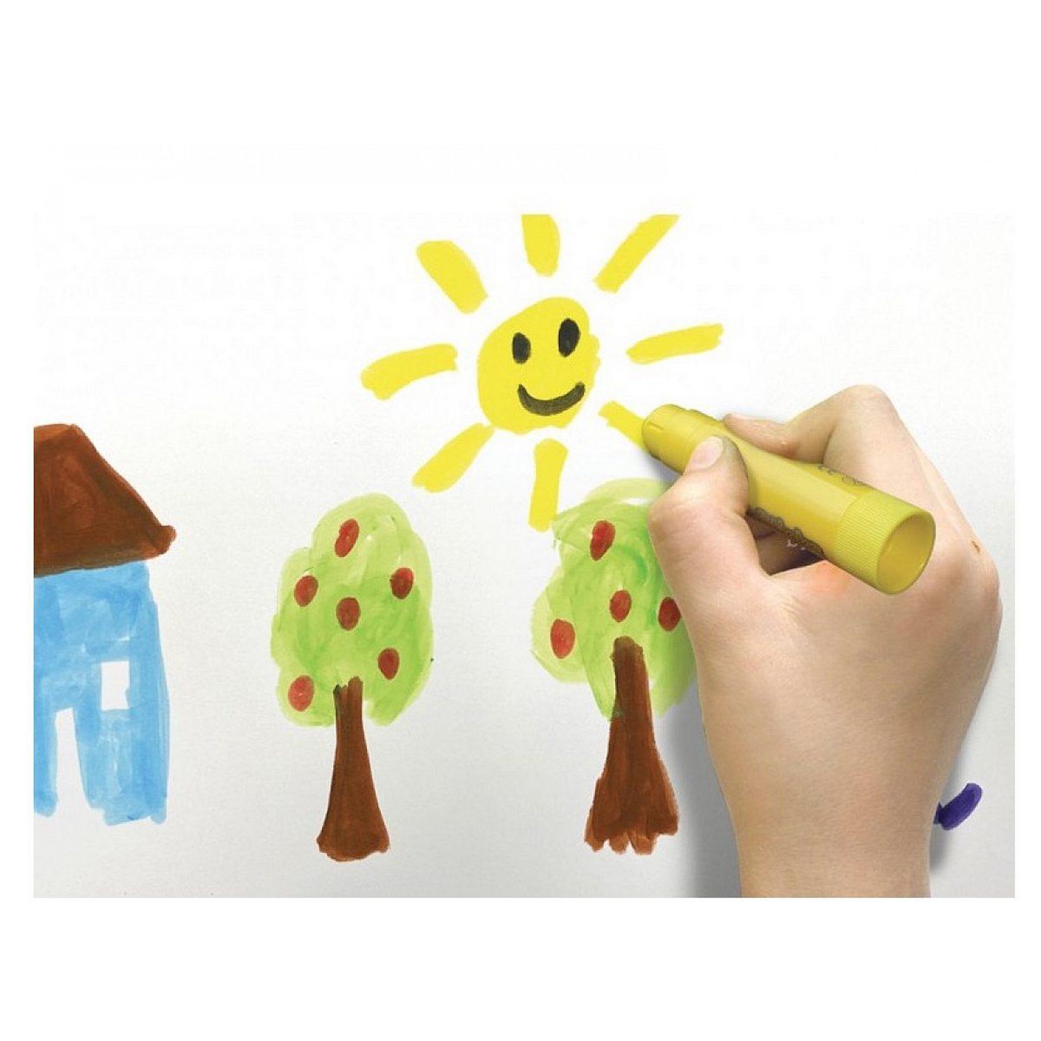 Voir la diapositive 3 : CREALIGN Boite de 9 crayons gras retractables