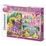 CLEMENTONI 3 Puzzles de 48 pièces Princesses