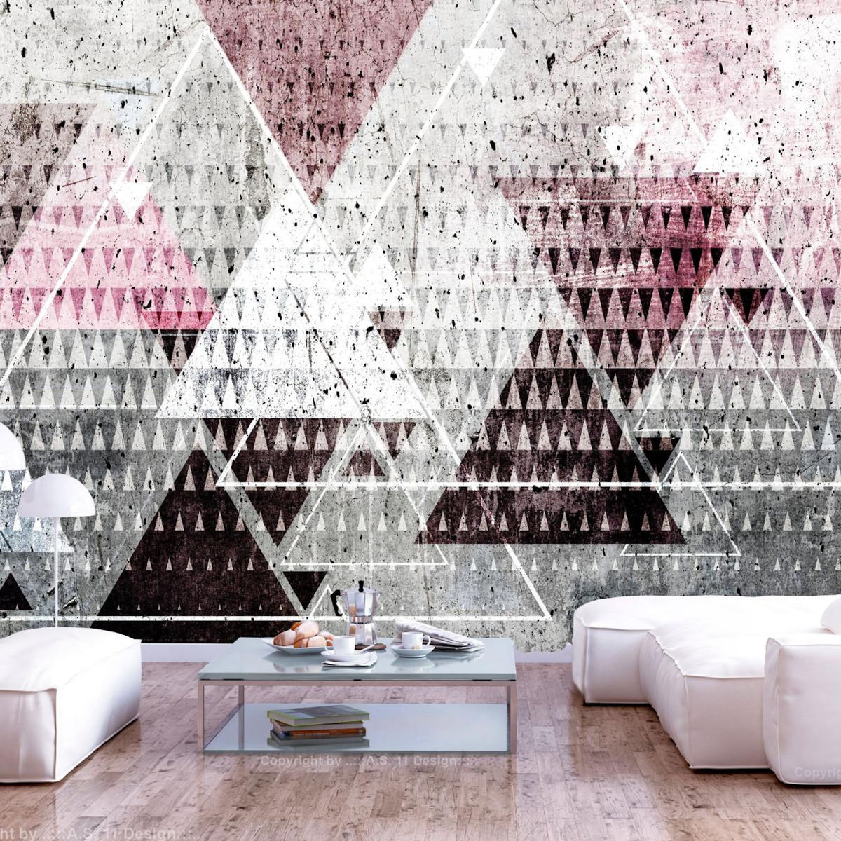 Paris Prix Papier Peint  Triangles