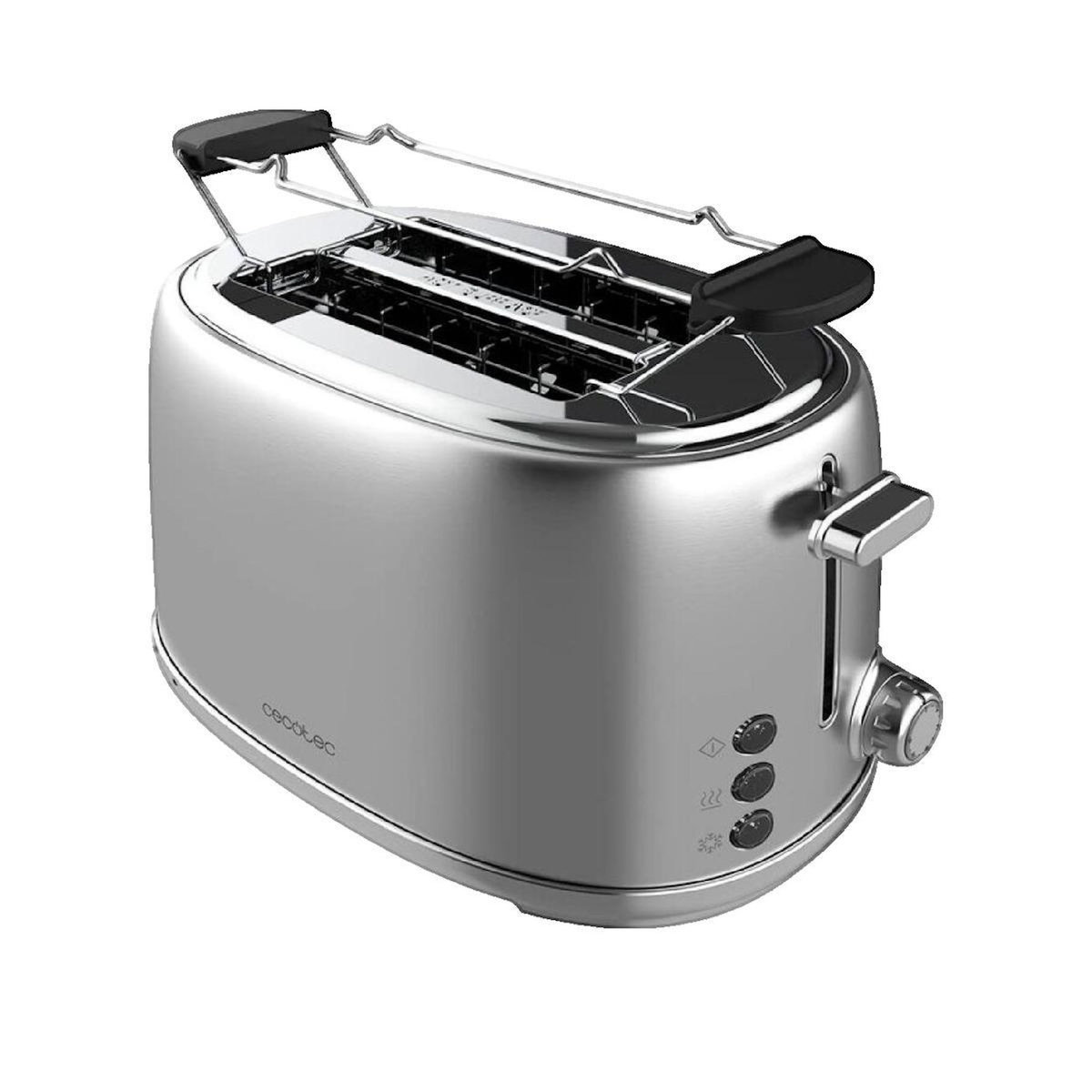 CECOTEC Grille-pain Cecotec en acier inoxydable