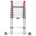 HAILO Echelle télescopique 3m20 en aluminium - FLEXLINE