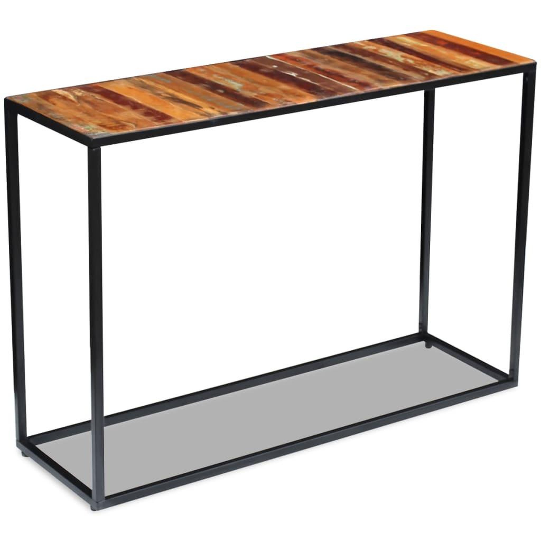 Voir la diapositive 5 : VIDAXL Table console bois de recuperation massif 110x35x76 cm
