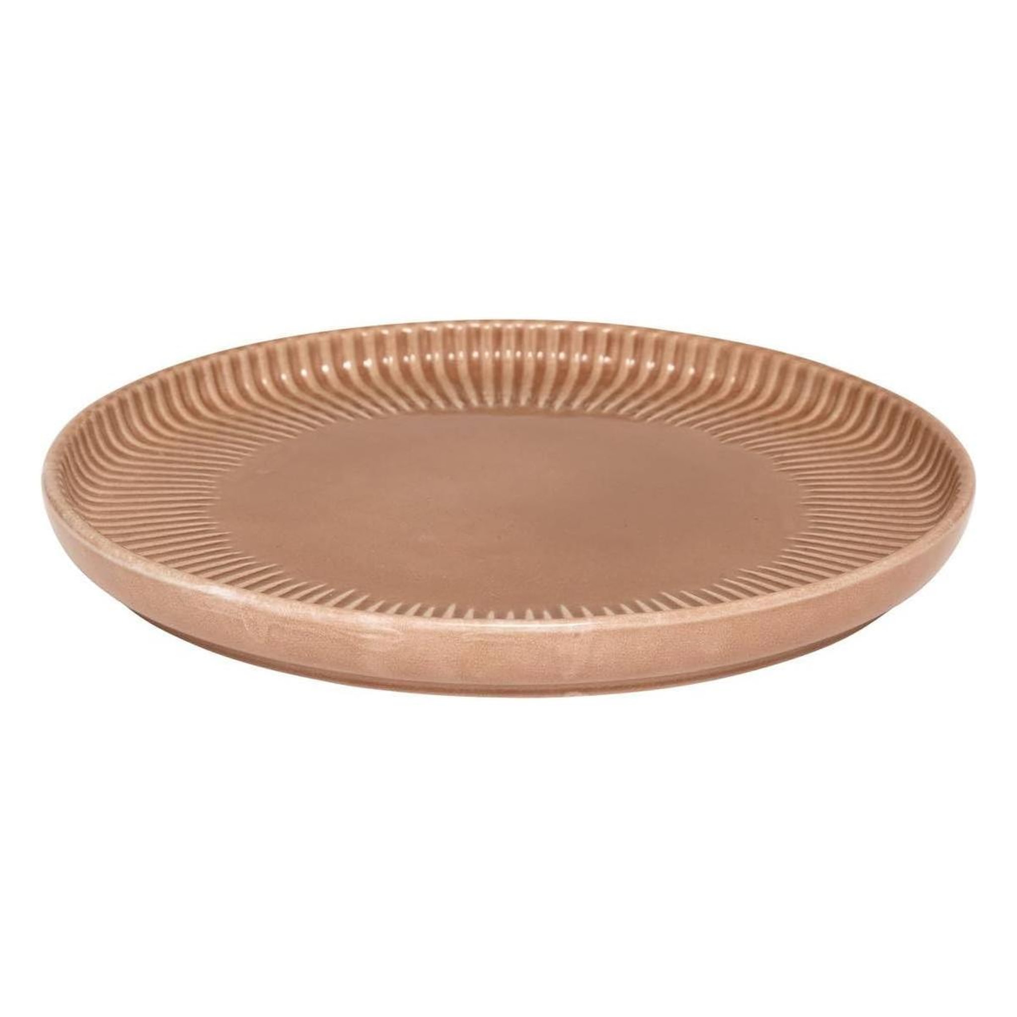 Voir la diapositive 2 : SECRET DE GOURMET Lot de 6 assiettes à dessert  chloe  20cm moka