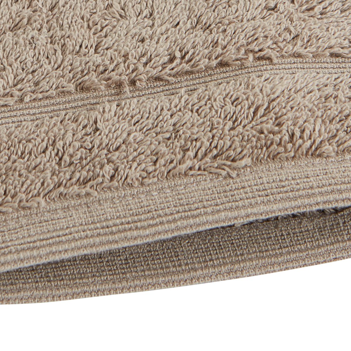 ACTUEL Lot de 2 gants de toilette unis en coton égyptien 650 gr/m²