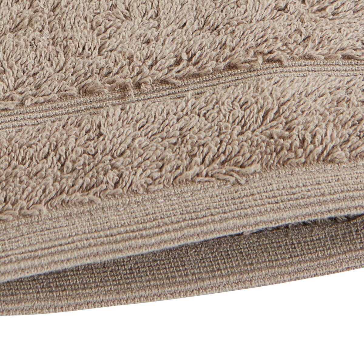 ACTUEL Lot de 2 gants de toilette unis en coton égyptien 650 gr/m²