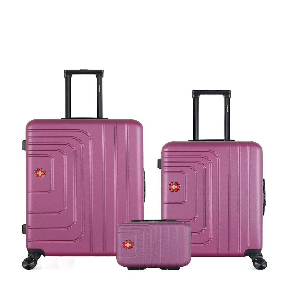 SWISS KOPPER SWISS KOPPER - LOT DE 3 - Valises grand format, weekend et vanity RUTI