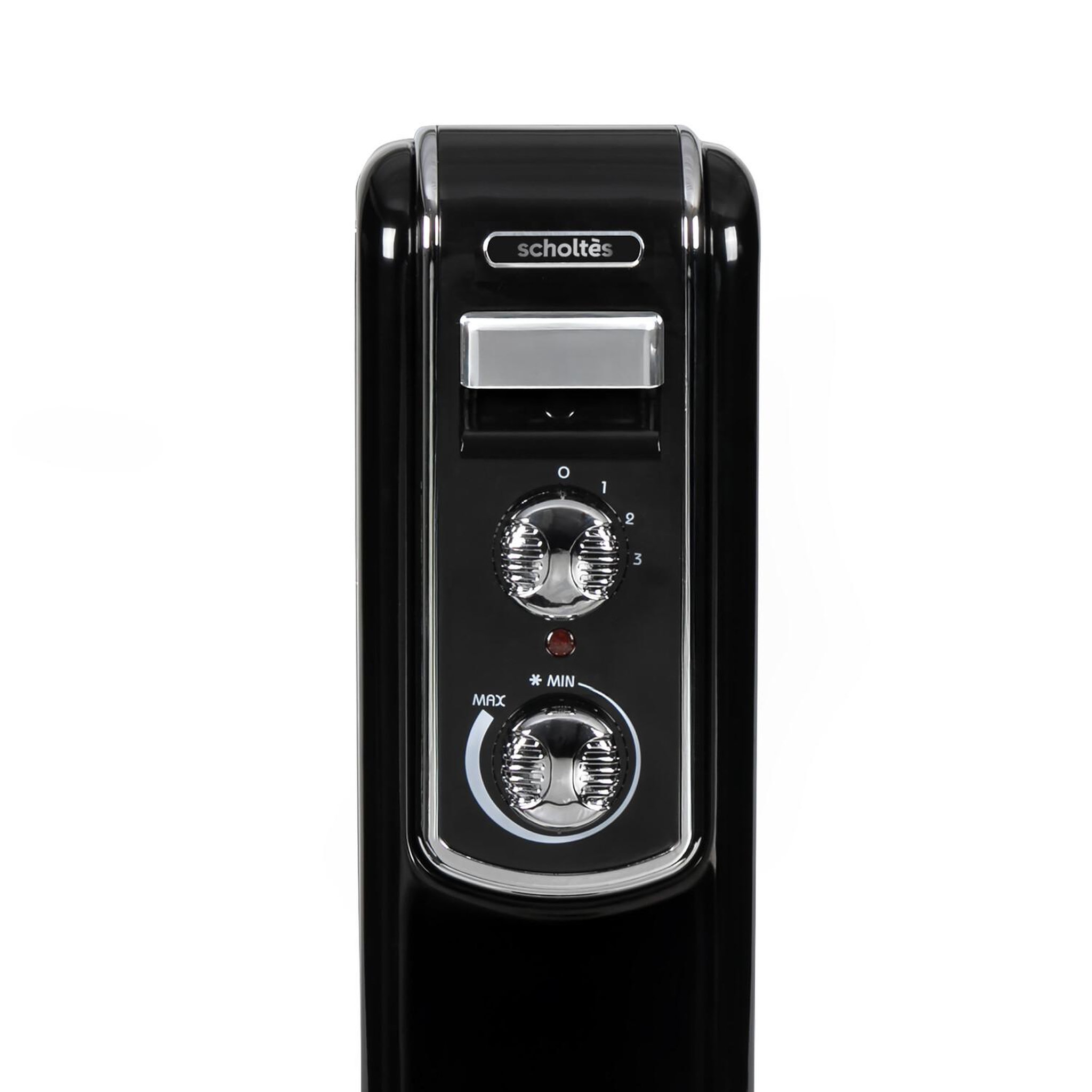 Voir la diapositive 4 : Scholtes Radiateur bain d'huile 2000w noir - schv709n