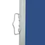 VIDAXL Auvent lateral retractable de patio 160x600 cm Bleu