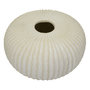Voir la diapositive 2 : Paris Prix Vase Design Rainuré  Icicle  40cm Crème
