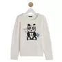 IN EXTENSO Pull jacquard panda fille
