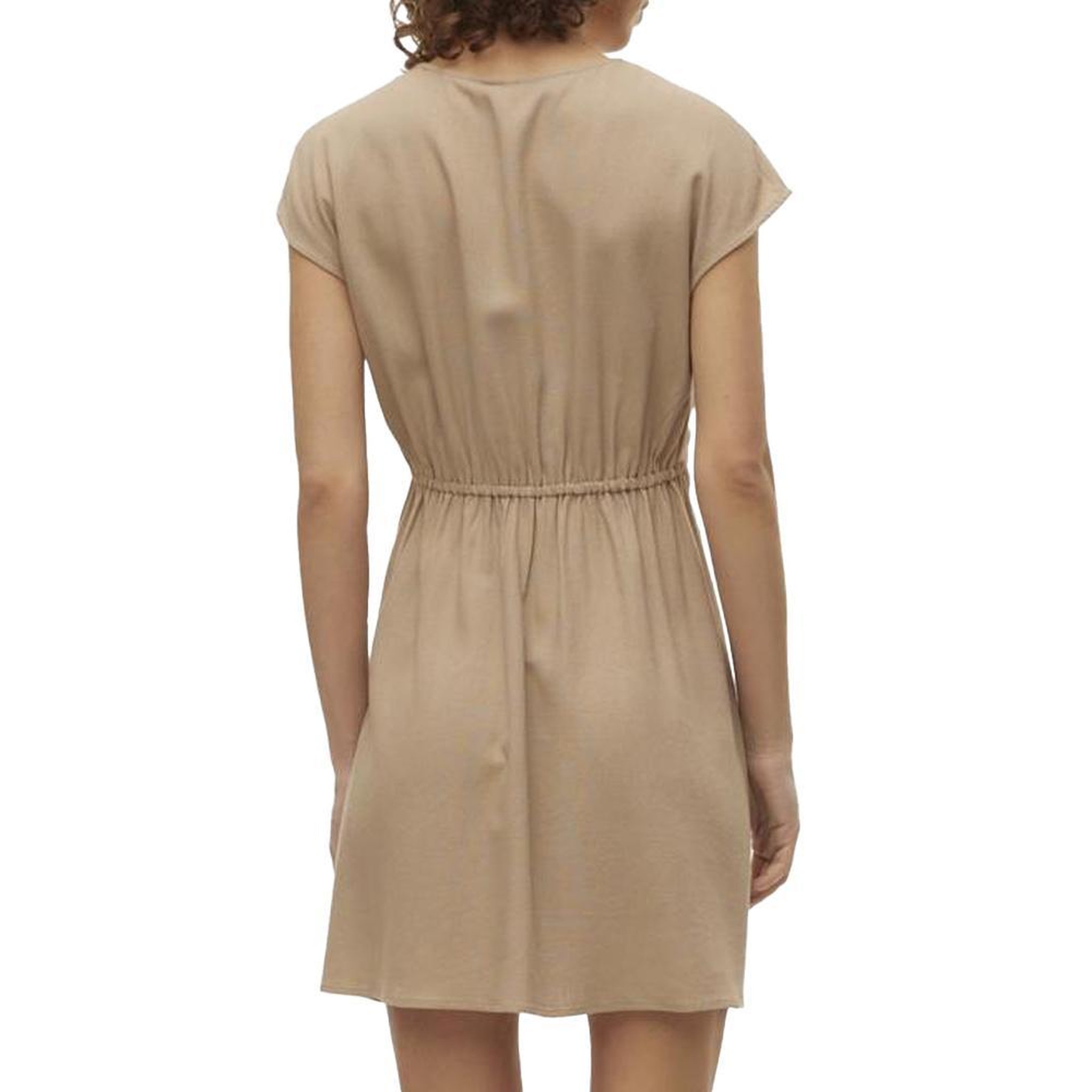 Voir la diapositive 2 : Vero Moda Robe Beige Femme Vero Moda Mymilo