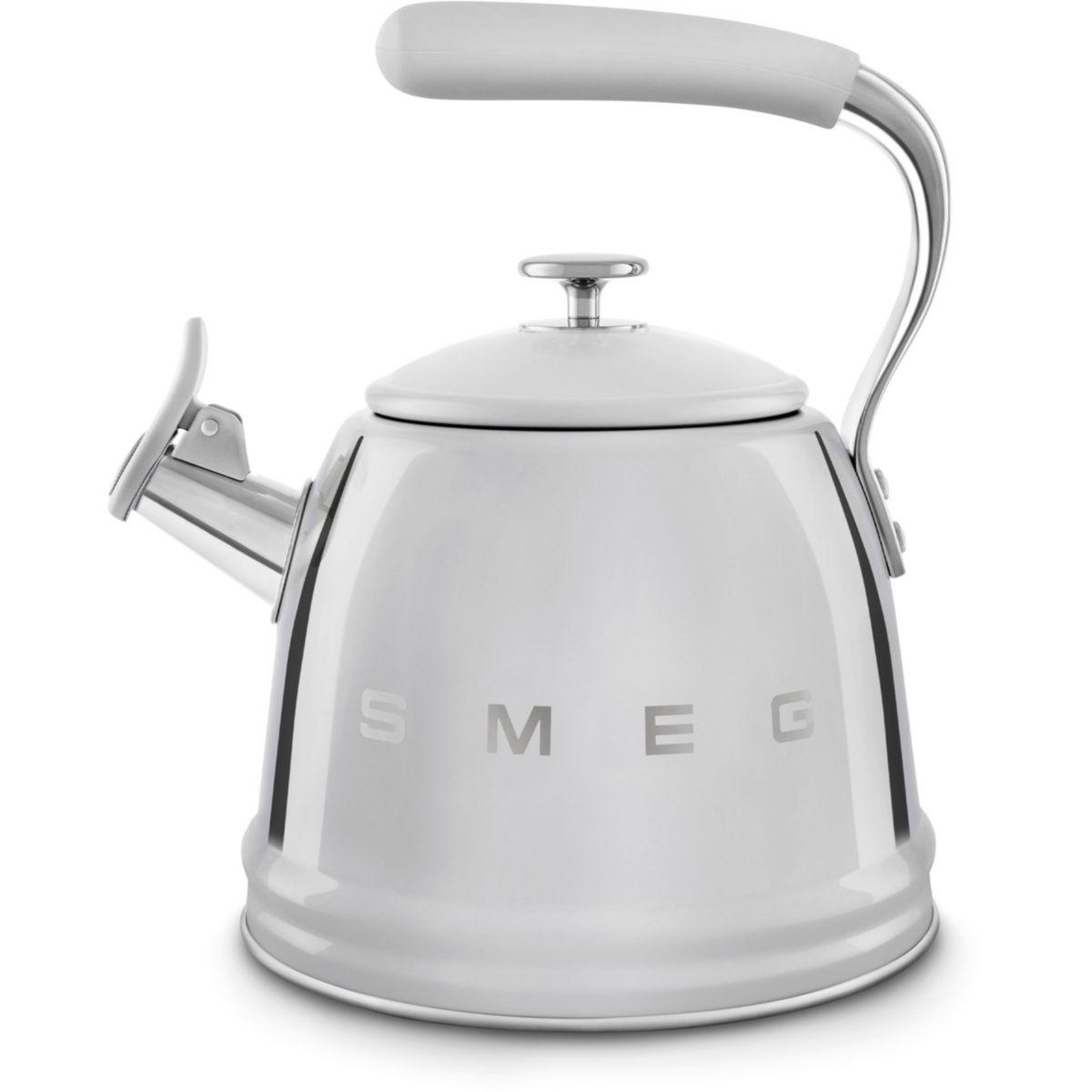 SMEG Bouilloire sifflante 2.3l silver