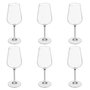 Voir la diapositive 1 : SECRET DE GOURMET Lot de 6 Verres à Vin  Lena  36cl Transparent