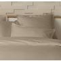 Voir la diapositive 3 : Home collection Parure de couette 100%percale de coton 80 fils/cm2-uni lin