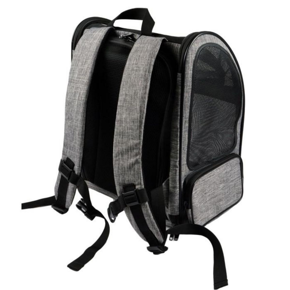 Paris Prix Sac à Dos Transport Animaux  Extensible  44cm Noir