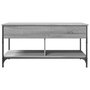 Voir la diapositive 5 : VIDAXL Table basse sonoma gris 100x50x50 cm bois d'ingenierie et metal