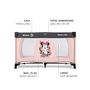 Voir la diapositive 4 : HAUCK Lit Parapluie Dream and Play - Minnie Sweetheart