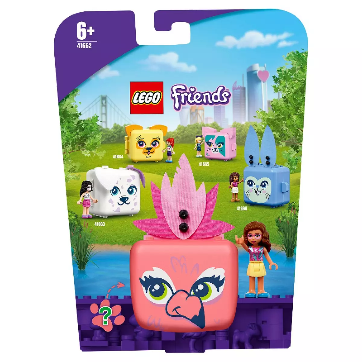 LEGO Friends 41662 Le cube flamant rose d&rsquo;Olivia