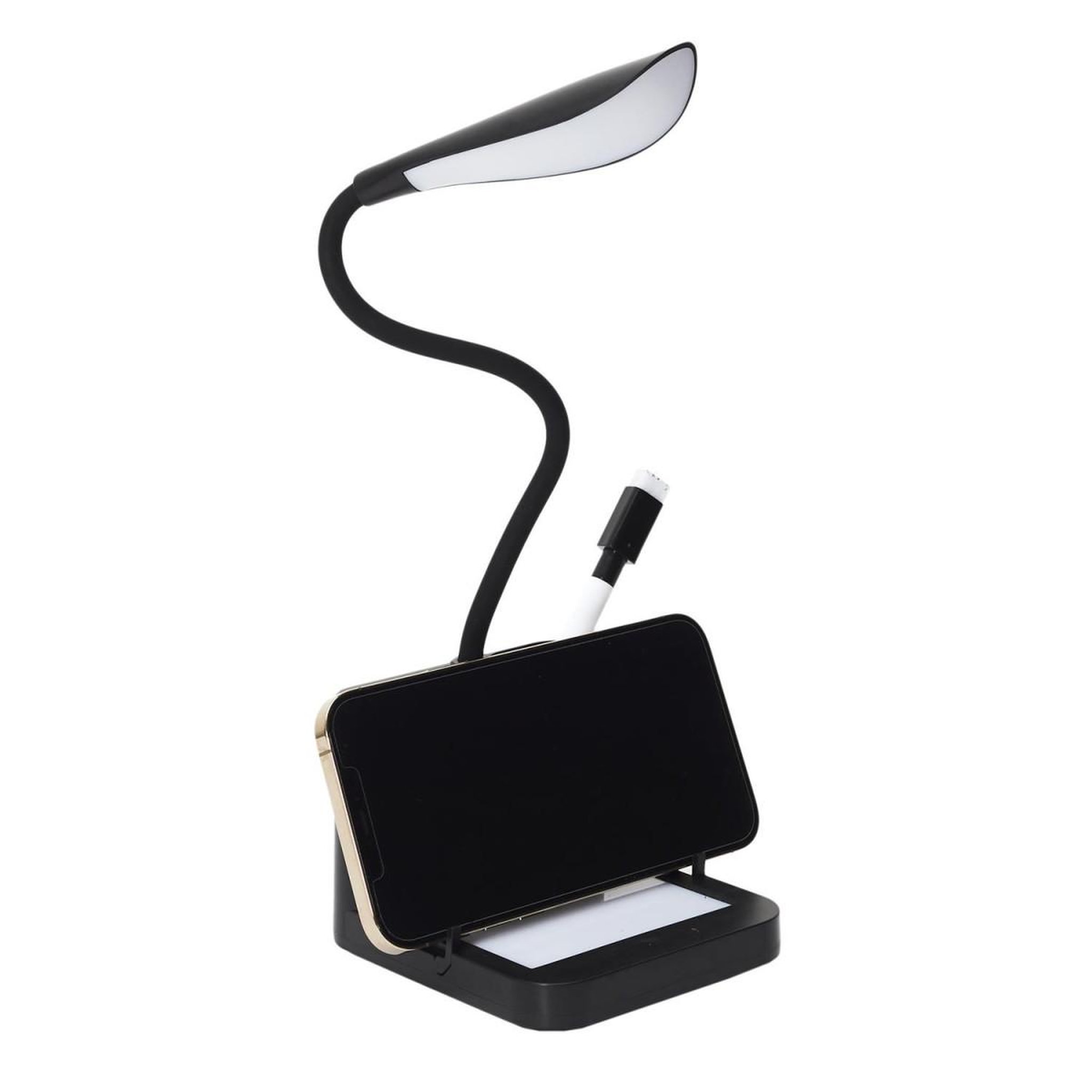 Voir la diapositive 4 : The Home Deco Factory Lampe led flexible  multifonction  38cm noir