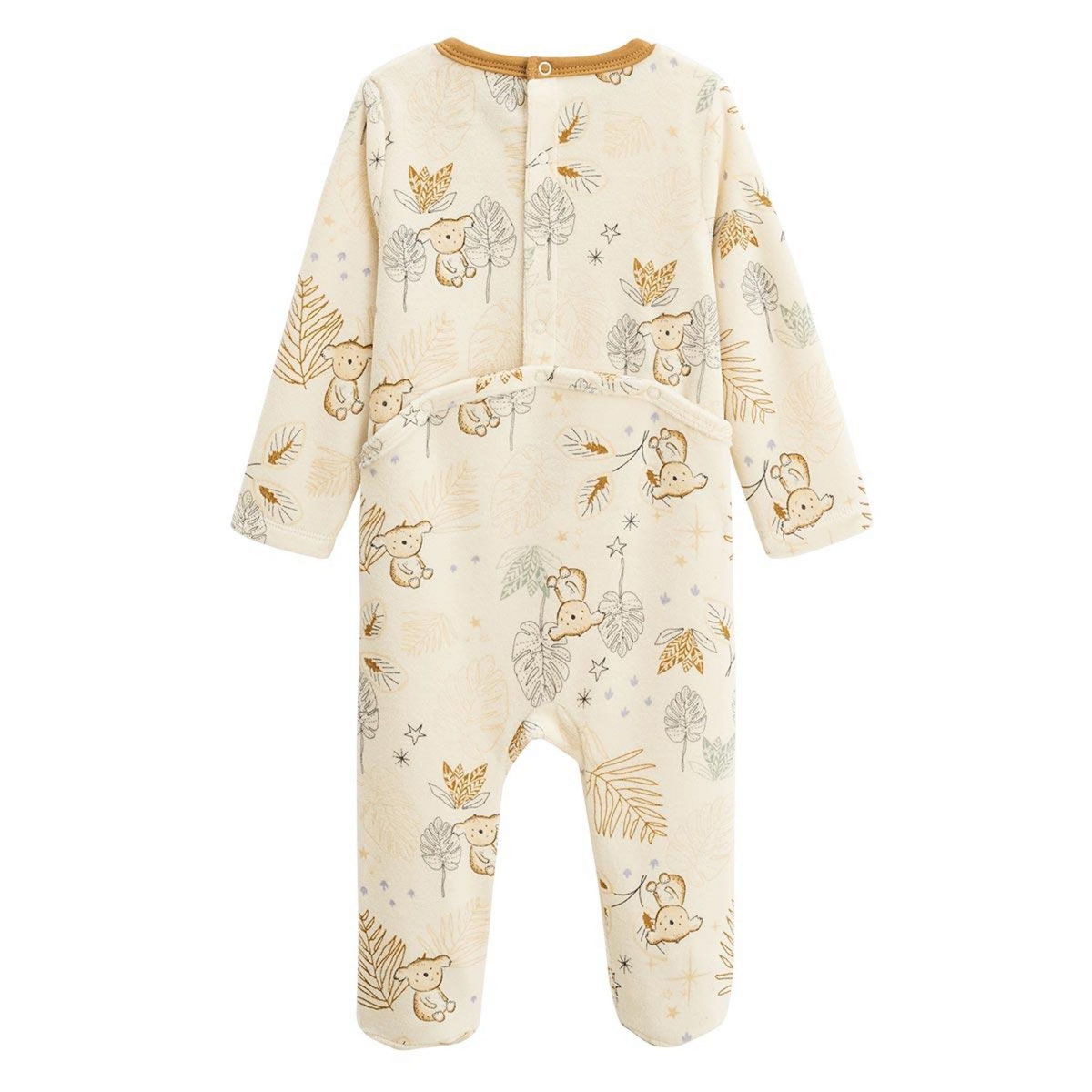 Petit Béguin Lot de 2 pyjamas bébé en velours Constellation