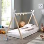 Voir la diapositive 2 : Paris Prix Lit Enfant Design  Tipi  90x200cm Blanc