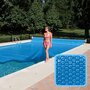 Voir la diapositive 1 : LINXOR Bâche à bulles sur mesure pour piscine - 300 microns - Bleu