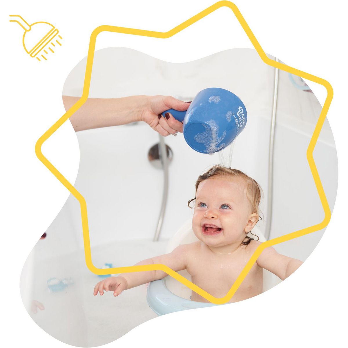 BADABULLE Rince tête bébé