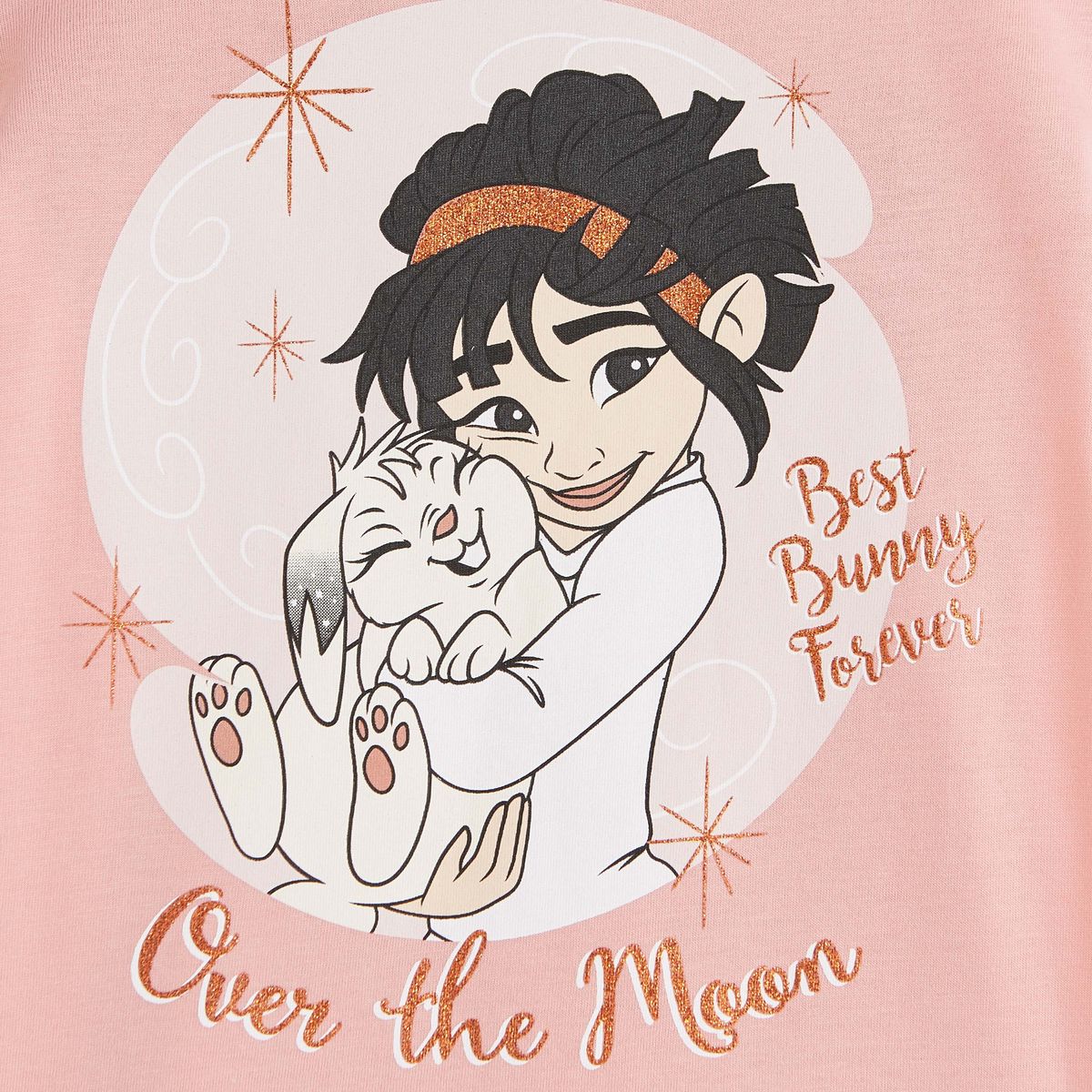 VOYAGE VERS LA LUNE T-shirt manches courtes fille