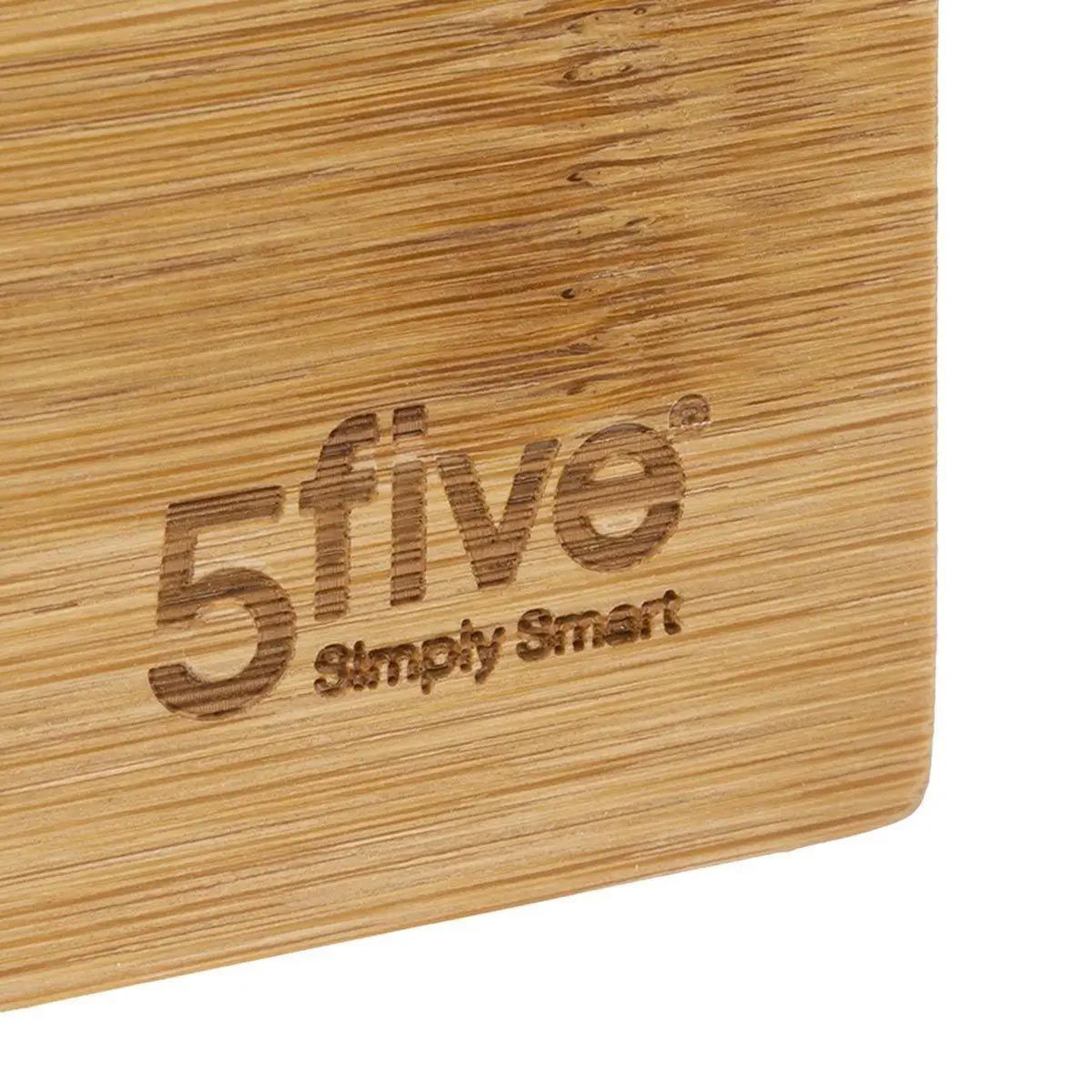 Voir la diapositive 4 : FIVE Organiseur bambou à compartiments  tidy smart  8x38cm naturel