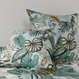 Voir la diapositive 3 : ATELIER DU COTON Housse de couette 240x220 CANCUN + 2 taies coton 57 fils