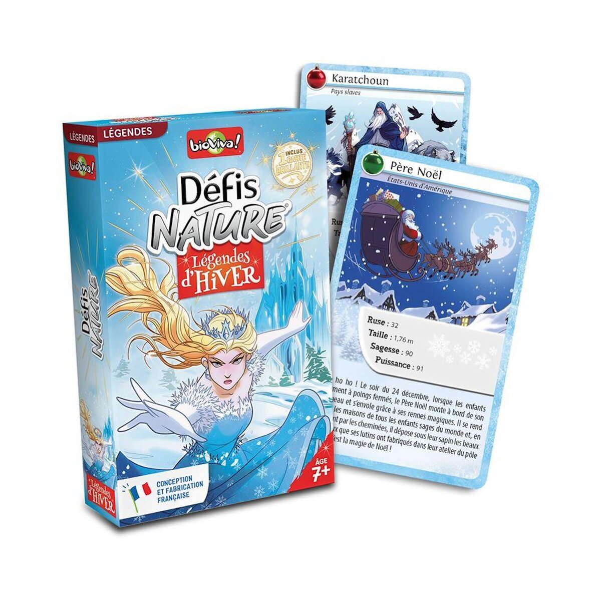 Bioviva Jeu pour découvrir la nature Bioviva Défis Nature Légendes d hiver