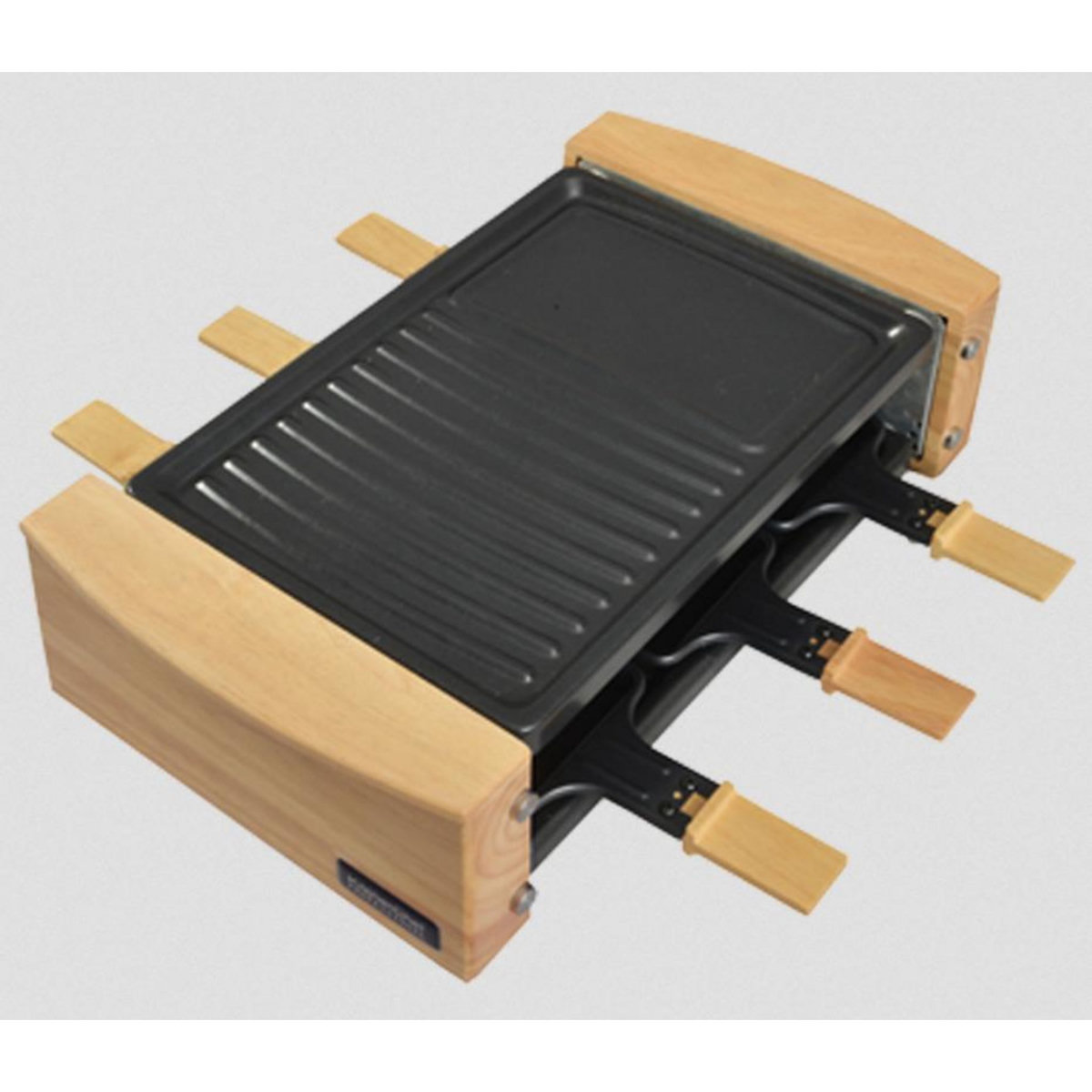 Kitchen chef Appareil à raclette 8 personnes 1500w - kcwood8maxi