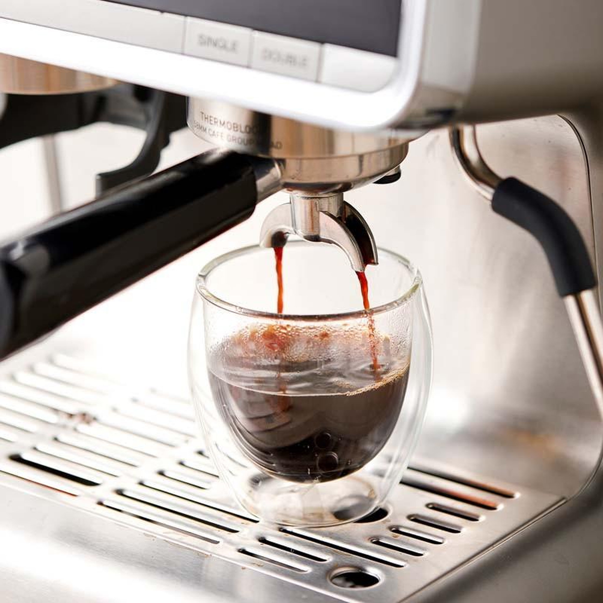 Voir la diapositive 5 : KITCHENCOOK Machine à expresso avec broyeur professionnel home bistro kitchencook