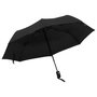 Voir la diapositive 1 : VIDAXL Parapluie pliable automatique Noir 95 cm
