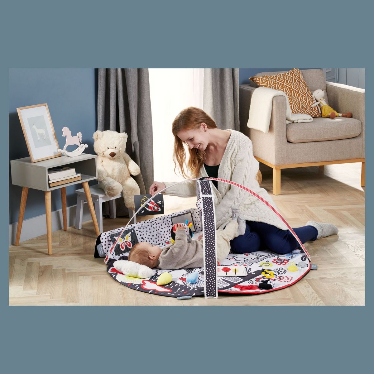 KINDERKRAFT Tapis d'éveil 4SMART multicolore bébé 