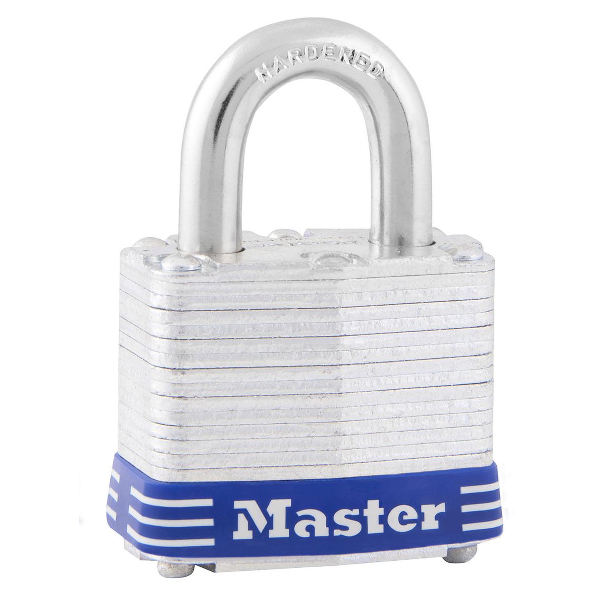 Master lock 3eurd cadenas en acier laminé à clé, gris, 5,9 x 4 x 2,1 cm