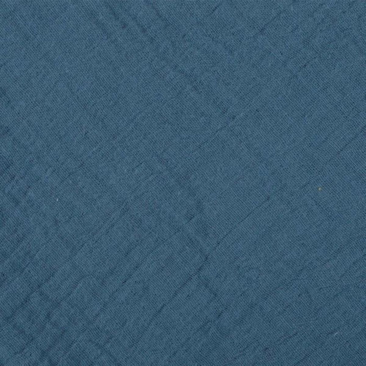 Paris Prix Doudou Mouchoir Bébé  Étoile  46cm Bleu Foncé